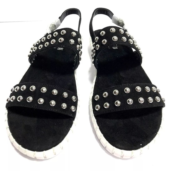 Steve Madden Women’s Steven, NC-Shams Black Slingback Sandals, Size 8 M. - Picture 3 of 6